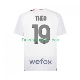Fußballtrikots AC Mailand Theo 19 Auswärts Trikotsatz 2023-2024